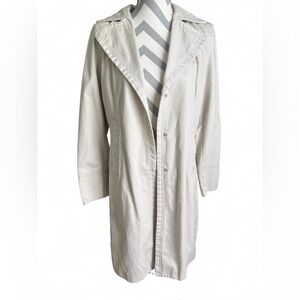 Nine West Light Beige Trench Coat